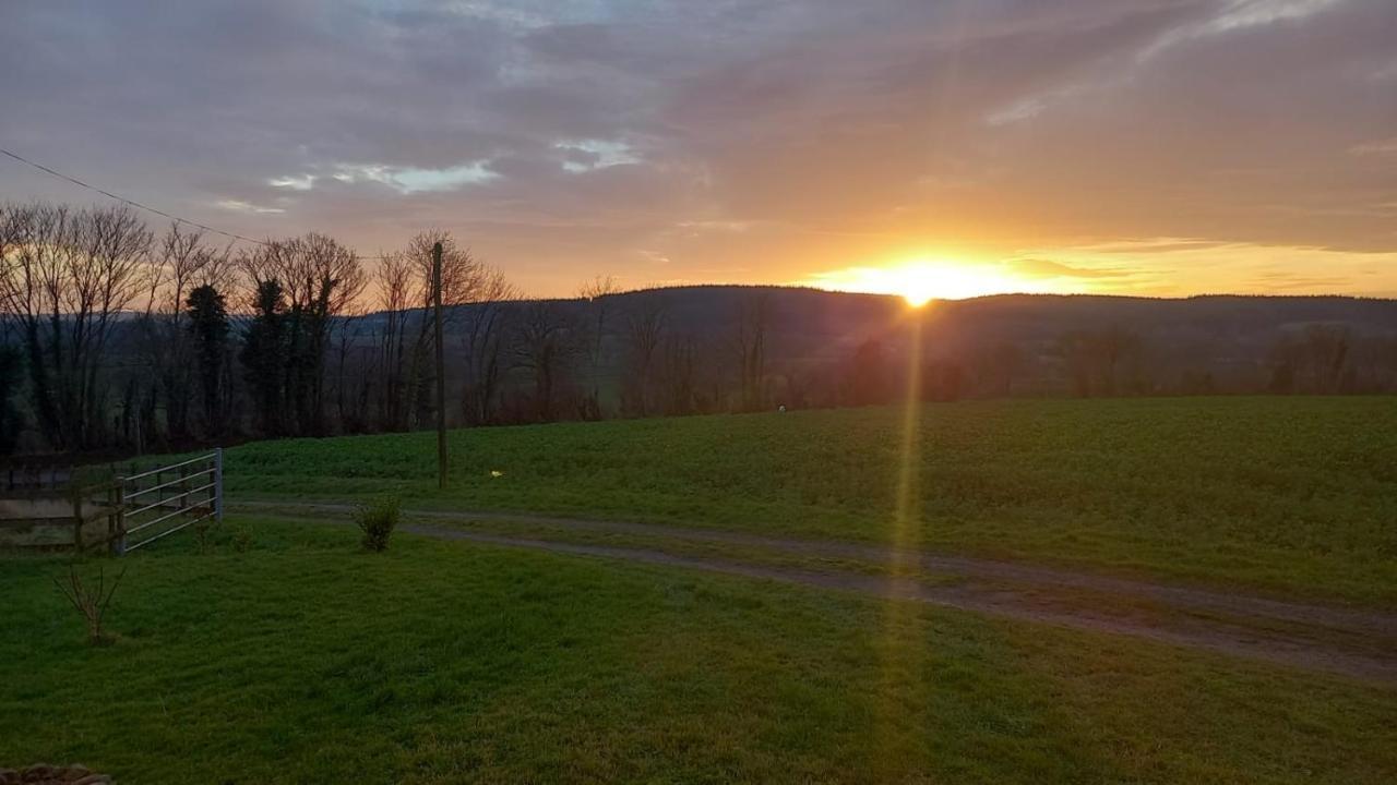 Gite Cottage Chaleureux En Pleine Campagne Vue Sur Les Monts Et Forets Et Le Chateau De Carrouges Exterior photo